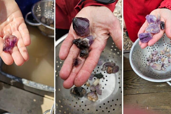 Winter Amethyst Mine Experience on Lampivaara Fell — Dig for Your Own Gem in Lapland photo 3