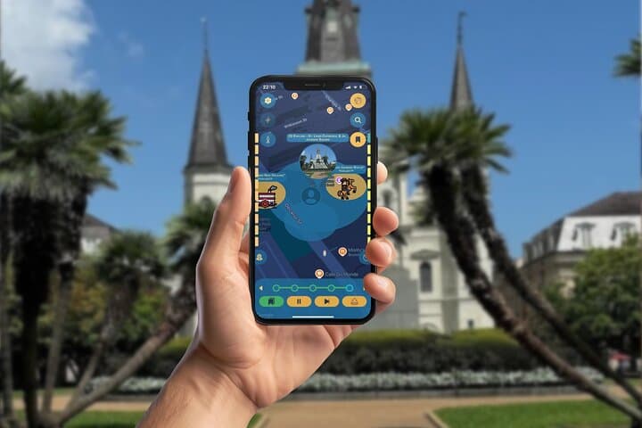 French Quarter GPS Walking Tour: New Orleans Mobile History Game photo 3