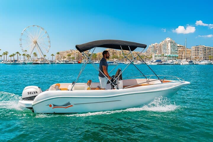 License-Free Boat Rental from Puerto Banús: Explore the Costa del Sol Your Way