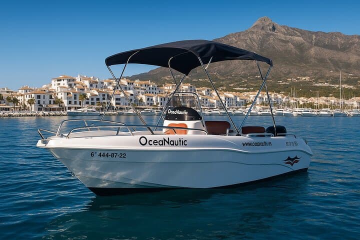 License-Free Boat Rental from Puerto Banús: Explore the Costa del Sol Your Way photo 2