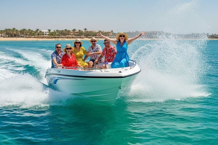 VIP Speedboat Snorkel Tour to Tiran Island from Sharm El Sheikh photo 1