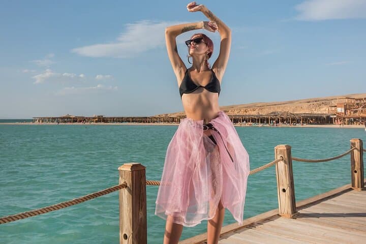 Orange Bay Full-Day Snorkel Trip from Hurghada with Lunch photo 3