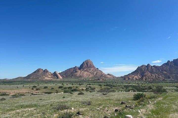 Spitzkoppe Day Tour from Swakopmund: Climb Namibia’s 'Matterhorn' and See Ancient Rock Art