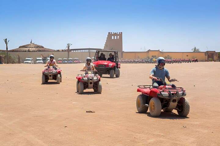Hurghada & Makadi Super Safari: Quad, Camel & Bedouin BBQ Adventure