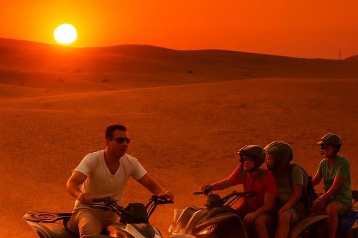 Sunset Quads and Berber Nights: Agafay Desert ATV, Camel Ride & Dinner Show