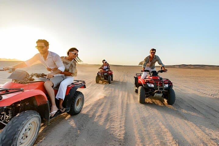 Agafay Desert Adventure: Quad Biking, Camel Trek & Starlit Berber Dinner