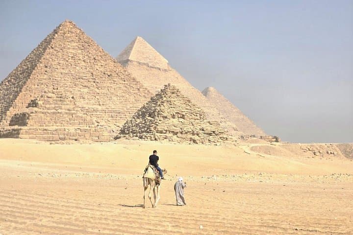 VIP All-Inclusive Giza Pyramids Tour — Camel Ride, Saqqara & Memphis Day Trip photo 1