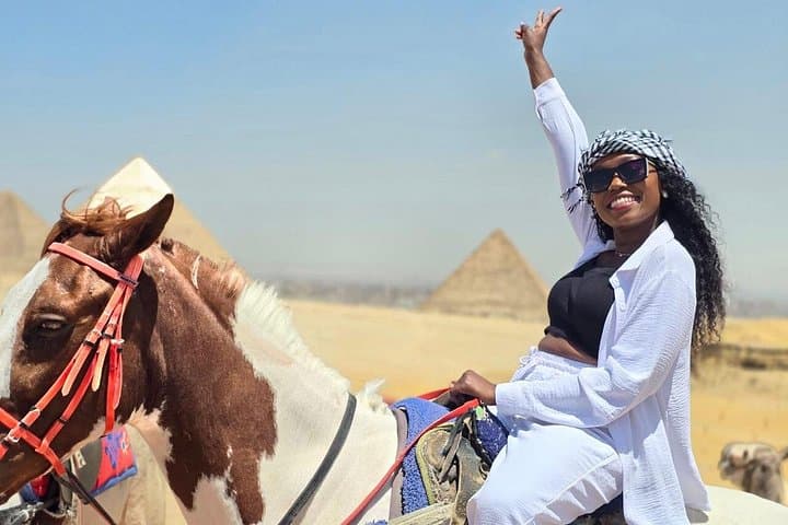 VIP All-Inclusive Giza Pyramids Tour — Camel Ride, Saqqara & Memphis Day Trip photo 2