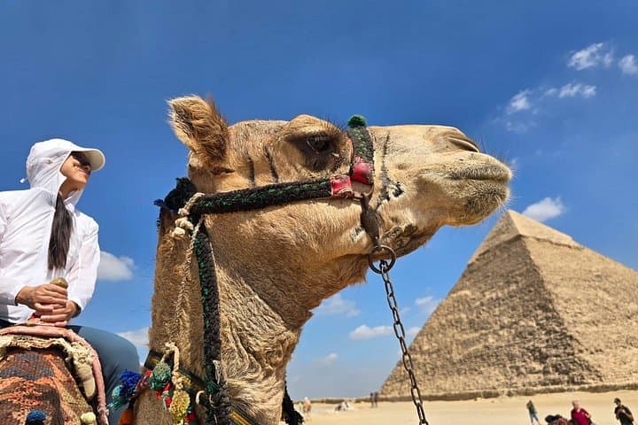 VIP All-Inclusive Giza Pyramids Tour — Camel Ride, Saqqara & Memphis Day Trip photo 3