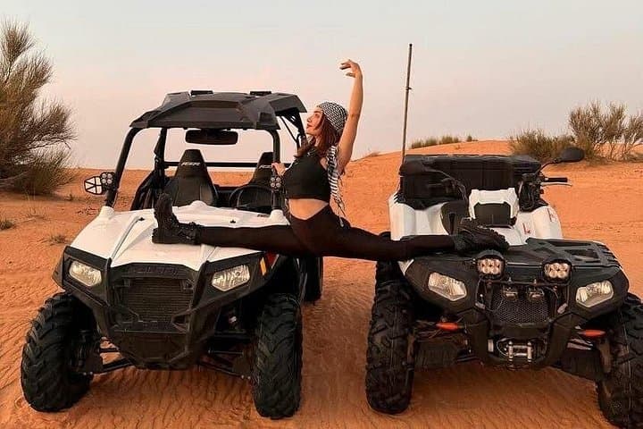 VIP Desert Safari Dubai — Evening Dune Bashing, Camel Ride & Bedouin Camp Experience photo 3