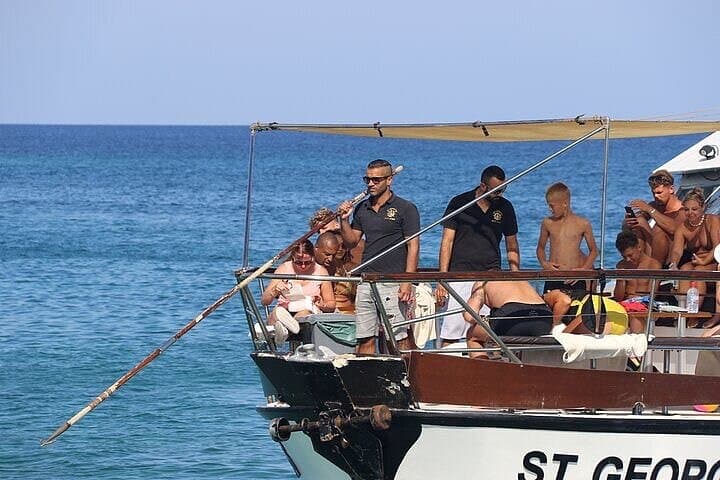Protaras St Georgios Blue Lagoon Cruise with BBQ Lunch & Free Drink