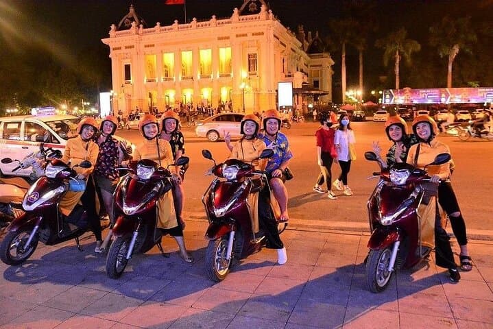 Hanoi Night Foodie Motorbike Tour Led by Women — Old Quarter Rides & Street Food photo 2