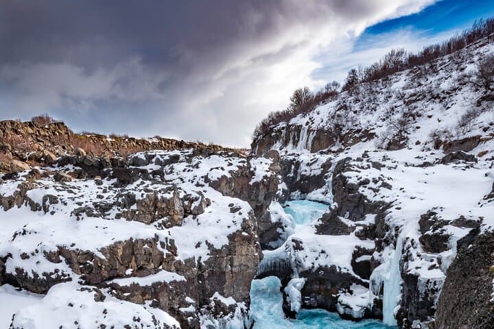 Silver Circle: Husafell Day Tour from Reykjavik — Hot Springs, Barnafoss & Glacier Activities photo 2