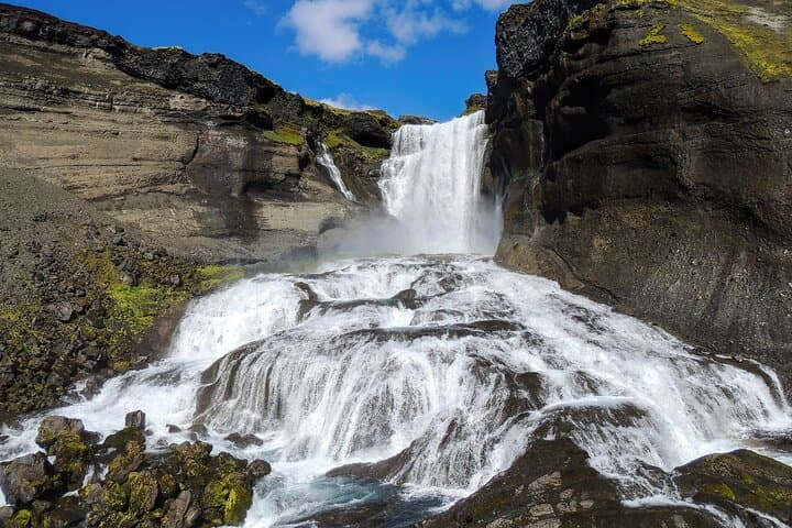 Silver Circle: Husafell Day Tour from Reykjavik — Hot Springs, Barnafoss & Glacier Activities photo 3