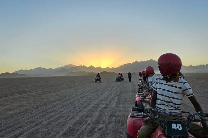 Hurghada Private 3-Hour Desert Safari: Quad Ride, Camel Experience & Bedouin Tea photo 3
