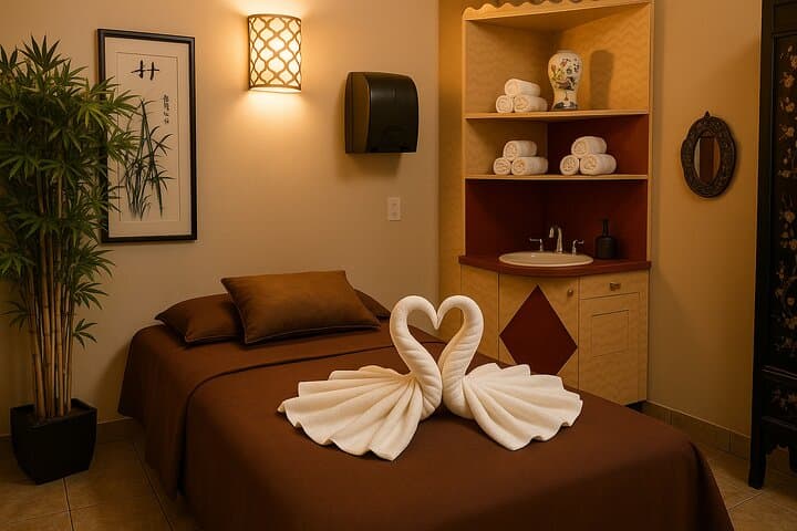 VIP Hot Stone Massage with Private Sauna — West Las Vegas Spa Package photo 2