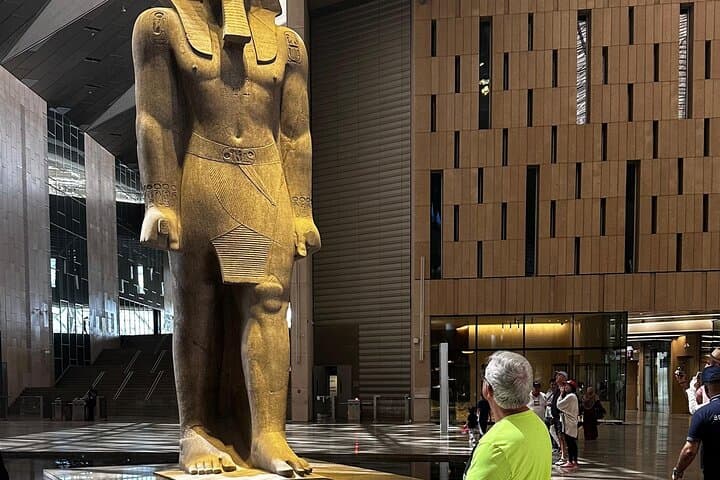 Grand Egyptian Museum & Giza Pyramids Private Tour with Camel Ride and Lunch photo 3