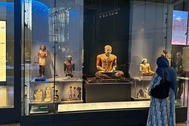 Grand Egyptian Museum & Giza Pyramids Private Tour with Camel Ride and Lunch photo 4