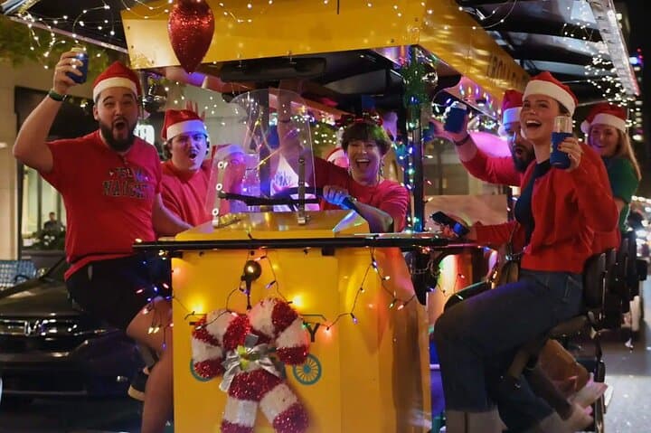 Raleigh Holiday Trolley Pub Crawl: Festive 2-Hour Glenwood South Bar Tour photo 4