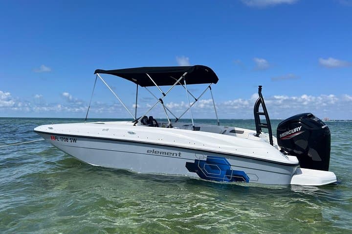 Miami Boat Rental — Be Your Own Captain from Rickenbacker Marina photo 1