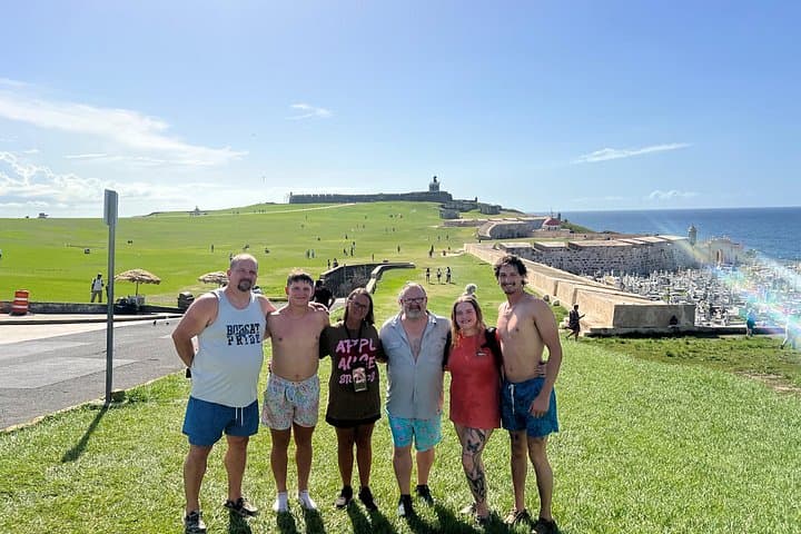 San Juan Express Castle Beach and Piñones Food Tour (3 Hours)