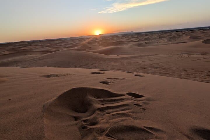 Sunset Dinner & Berber Music in Merzouga Desert — 4WD, Sandboarding & Camp Experience photo 4