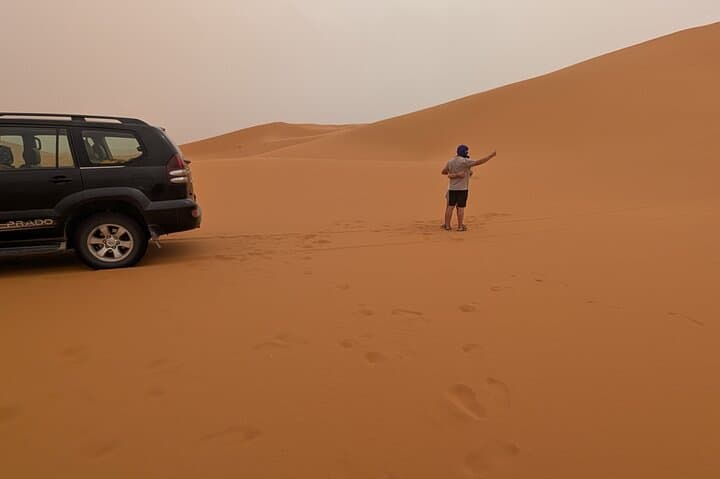 Sunset Dinner & Berber Music in Merzouga Desert — 4WD, Sandboarding & Camp Experience photo 6