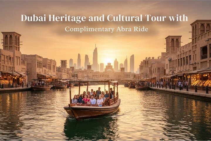 Dubai Heritage Tour: Old Dubai, Abra Ride & Al Fahidi Museum