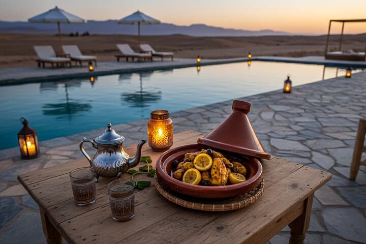 Agafay Desert Quad & Camel Sunset Tour from Marrakech — Dinner and Fire Show photo 3