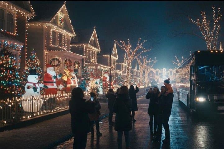 NYC Christmas Lights Tour: Private SUV or Van to Dyker Heights, Rockefeller & Herald Square photo 4