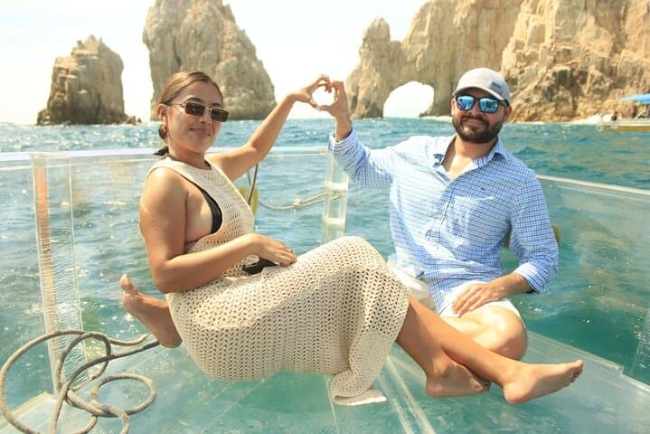 Transparent Boat to El Arco — Clear-Hull Cruise in Cabo San Lucas photo 3