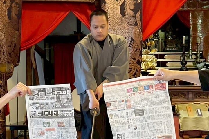 Kanazawa Samurai Sword Experience: Private Temple Lesson with Kimono photo 4