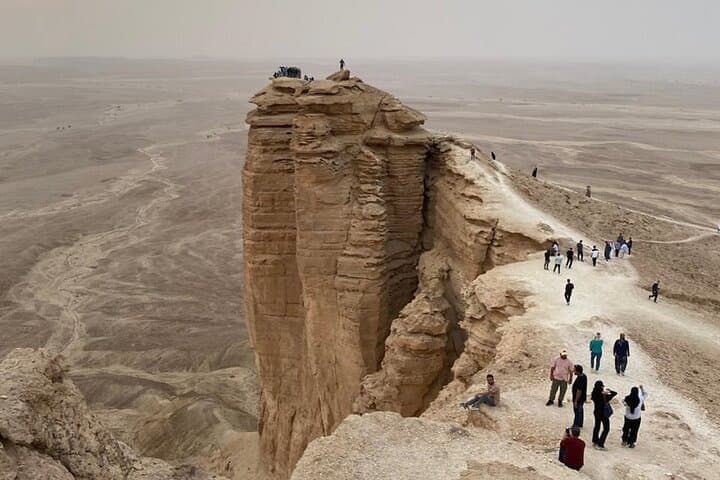 Edge of the World Day Tour from Riyadh: Desert Drive, Camel Stops & Cliff Views photo 3