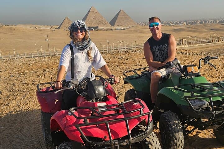 Giza Pyramids Private Tour: Camel Ride, Quad Bike & Lunch