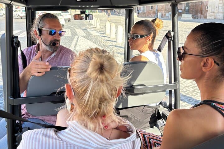 Rome Golf Cart Tour with Authentic Gelato Tasting photo 2