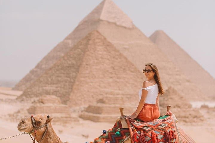 Private Giza Pyramid, Saqqara & Memphis Day Tour with Nile Dinner Cruise photo 1