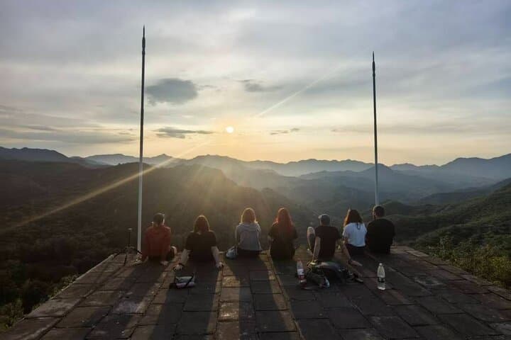 Overnight Camping on the Great Wall: Sunset to Sunrise at Mutianyu
