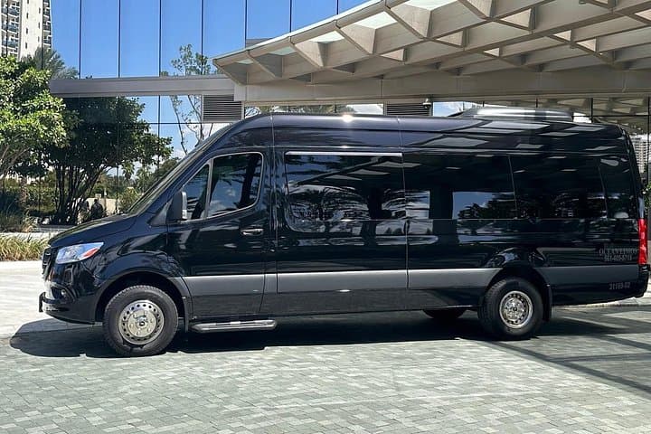 Private Port of Miami Transfer Service — 14-Passenger Luxury Vans