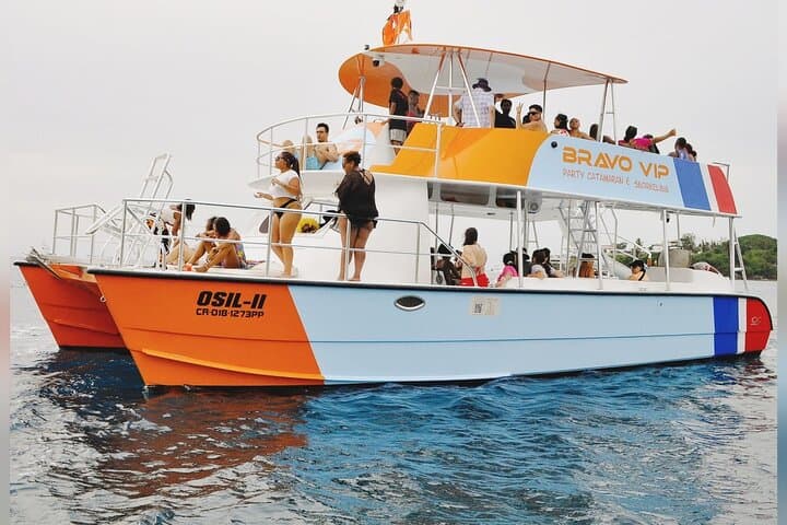 VIP Party Catamaran & Snorkeling Cruise from Sosua
