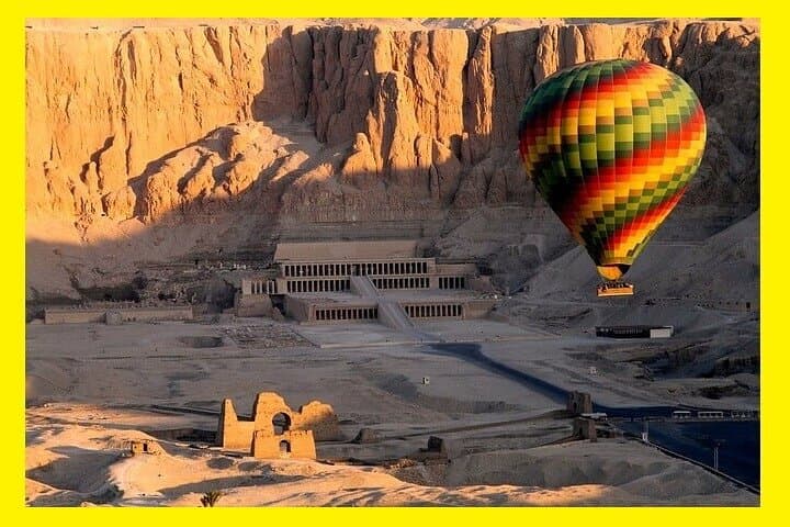 Sunrise Hot Air Balloon over Luxor: Ancient Temples from the Sky