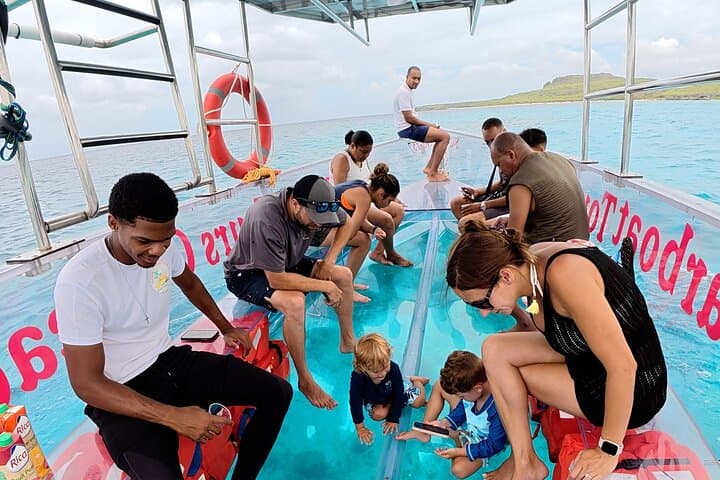 Private Clearboat Tour & Snorkeling in Curaçao — Glass-Bottom Boat Adventure photo 1