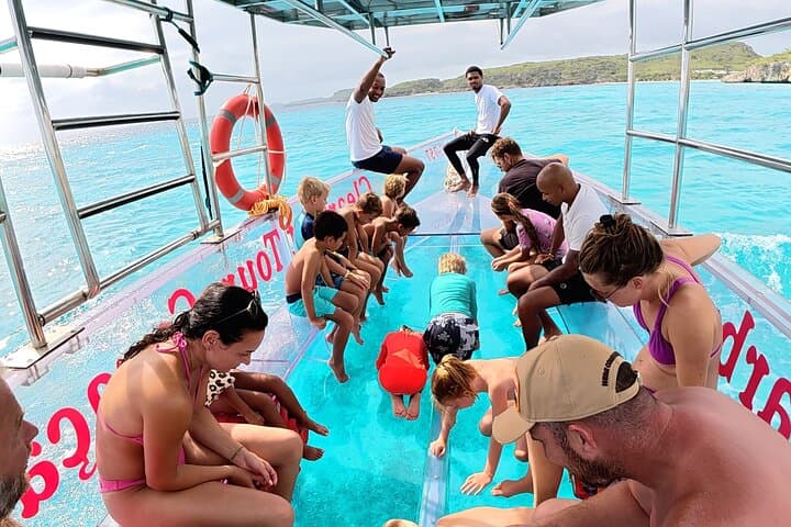 Private Clearboat Tour in Curaçao: Glass-Bottom Group Cruise to Cas Abao photo 5