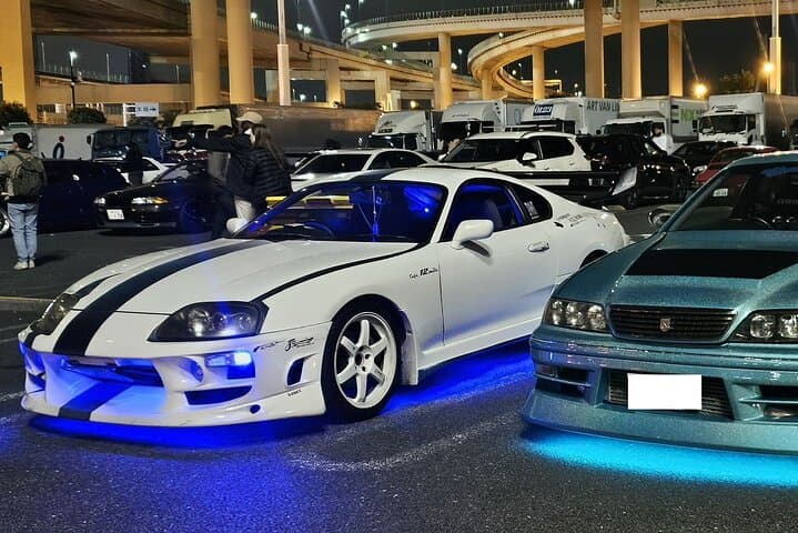 Tokyo JDM Night Drive — Wangan Expressway, Daikoku PA & City Lights photo 2