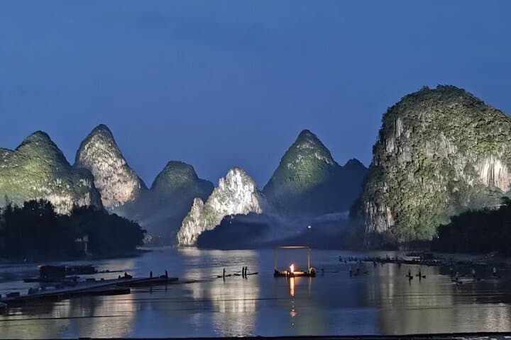 Private Guilin Day Tour: Reed Flute Cave, Li River Raft & Impression Liu Sanjie photo 4