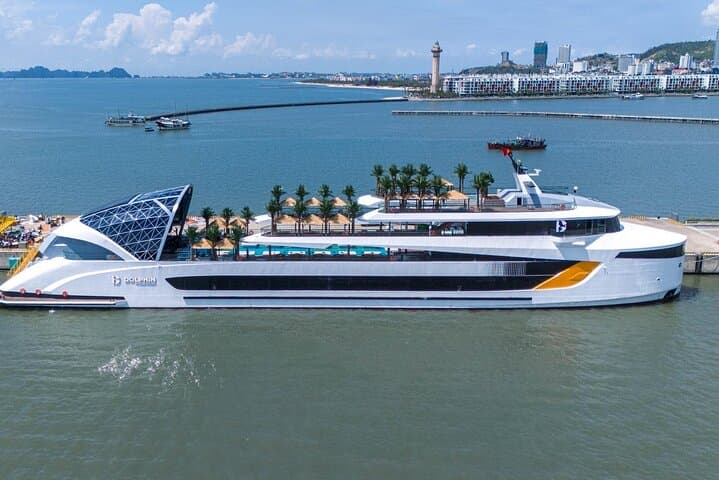 Dolphin Luxury Day Cruise in Halong Bay — Private Pool, Kayak & Sunset Party photo 1