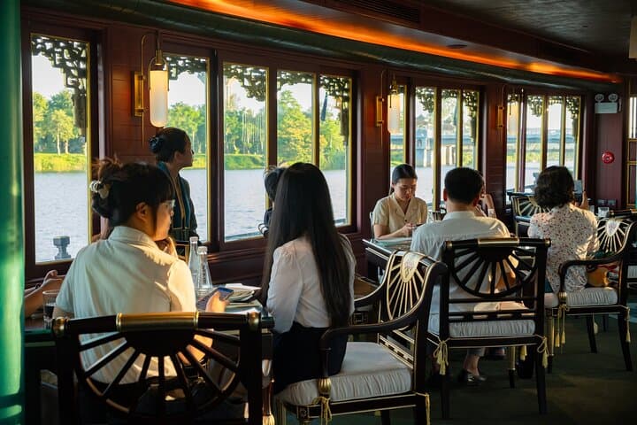Perfume River Fine‑Dining Cruise: Huertiage Heritage Boat Experience in Hue photo 2