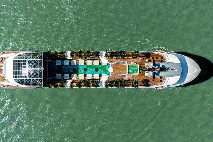 Luxury Day Cruise in Ha Long Bay: Dolphin Modern Experience