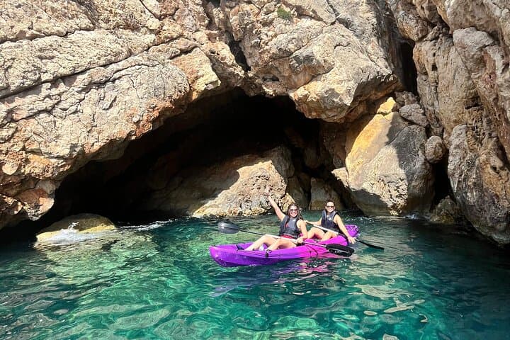 Kayaking Sea Caves and Snorkeling Tour in Moraira photo 2