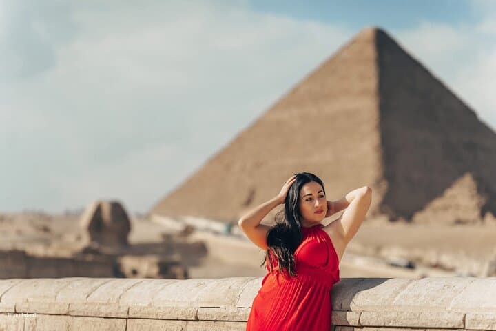 Half-Day Giza Pyramids & Great Sphinx Private Tour with Camel Ride photo 5