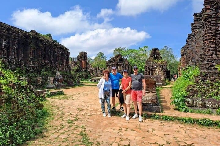 Marble Mountains & My Son Sanctuary Day Tour from Hoi An — Caves, Cham Ruins & Thu Bon Sunset Cruise
